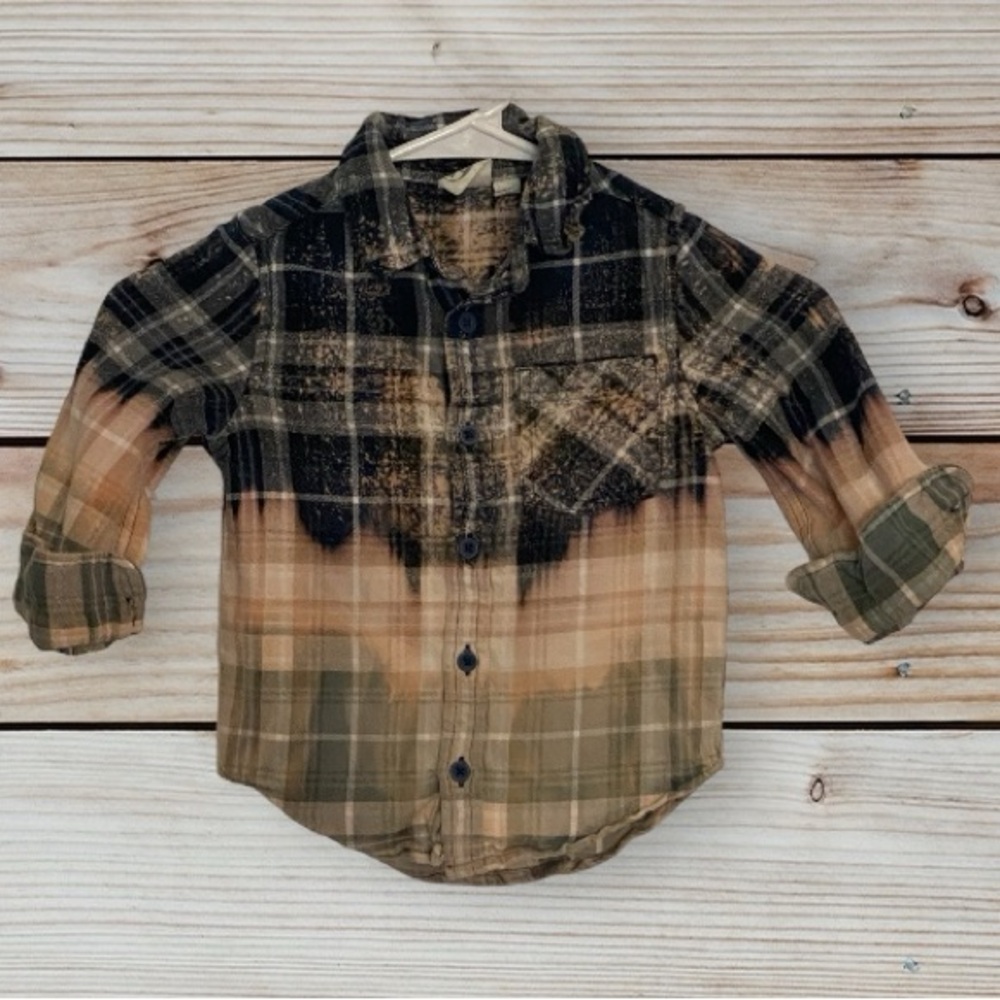 Children’s Outdoor Kids Bleached Flannel Size XS